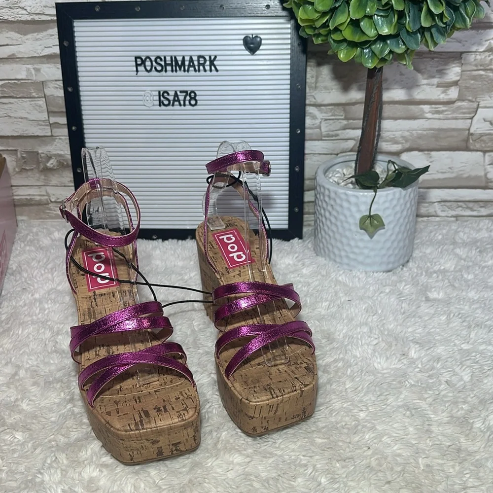 Pop Womens Admission Heeled 7.5 Sandals